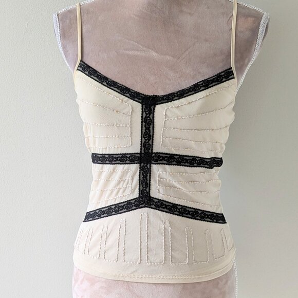 The Limited Intricate Lace and Tiny Sequin Adorned Cami Top - Picture 1 of 1